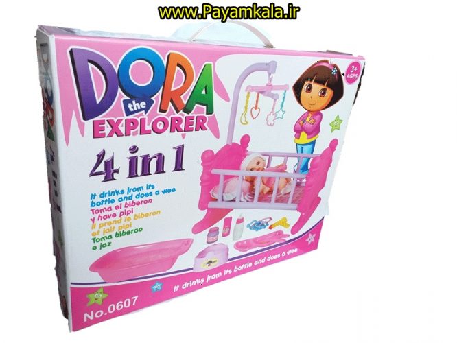 اسباب بازی گهواره دورا (4in1) (DORA 0607)