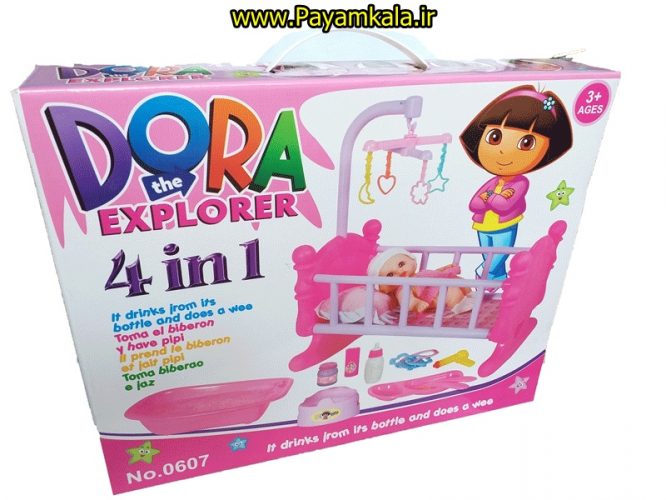 اسباب بازی گهواره دورا (4in1) (DORA 0607)