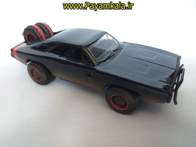 (جعبه دار) ماکت  دوج چارجر (DODGE CHARGER 1970 BY JADA) مشکی