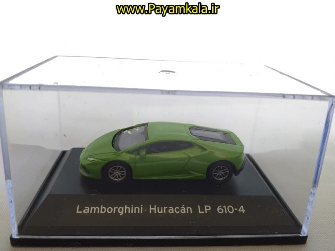 ماکت مینیاتوری لامبورگینی (1:87)(LAMBORGHINI HURACAN LP610-4 BY WELLY) سبز