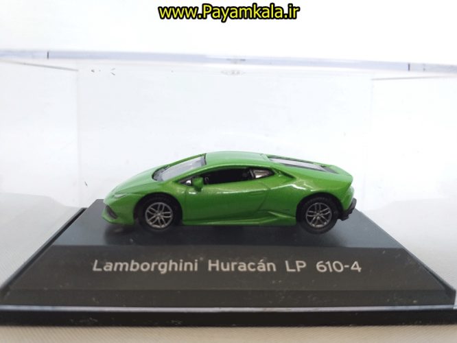 ماکت مینیاتوری لامبورگینی (1:87)(LAMBORGHINI HURACAN LP610-4 BY WELLY) سبز