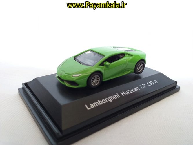 ماکت مینیاتوری لامبورگینی (1:87)(LAMBORGHINI HURACAN LP610-4 BY WELLY) سبز