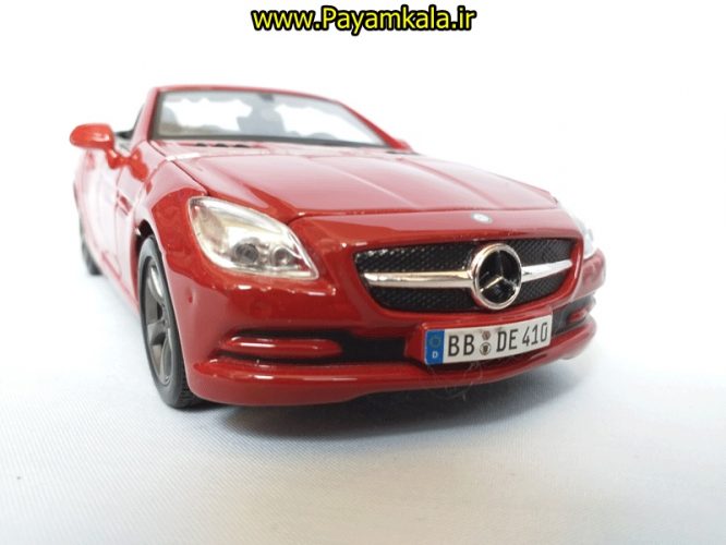 ماکت فلزی مرسدس بنز بزرگ (1:24)(MERCEDES-BENZ SLK-CLASS) قرمز