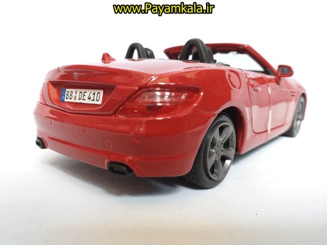 ماکت فلزی مرسدس بنز بزرگ (1:24)(MERCEDES-BENZ SLK-CLASS) قرمز