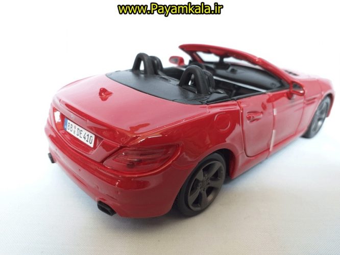 ماکت فلزی مرسدس بنز بزرگ (1:24)(MERCEDES-BENZ SLK-CLASS) قرمز