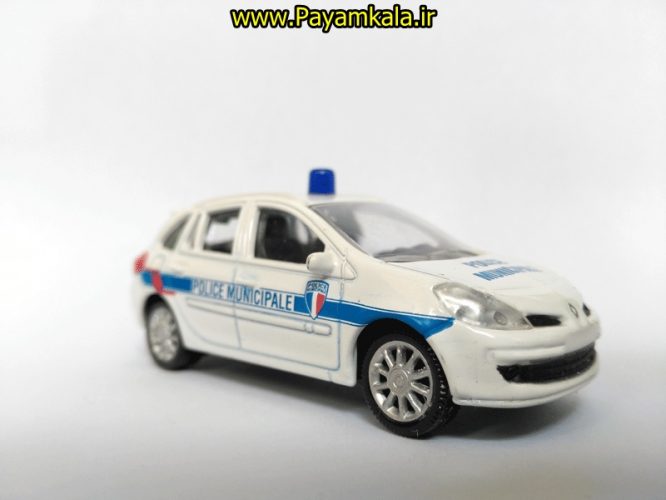 ماکت مینیاتوری رنو (1:64)(RENAULT CLIO 2007 BY NOREV) سفید 