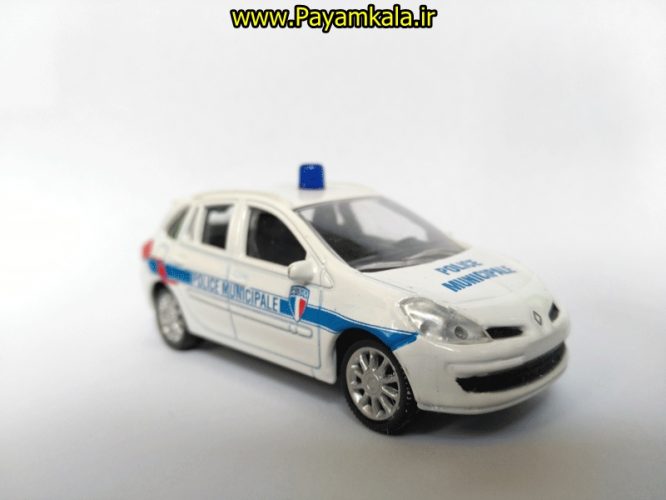 ماکت مینیاتوری رنو (1:64)(RENAULT CLIO 2007 BY NOREV) سفید 