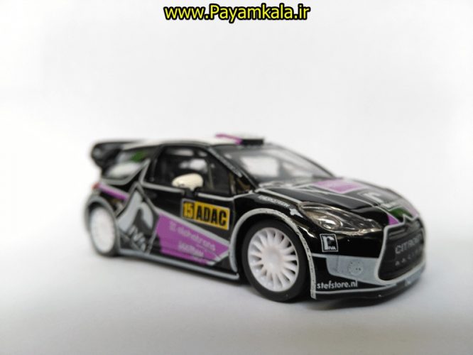 ماکت مینیاتوری سیتروئن (1:64)(CITROEN DS3 WRC BY NOREV) مشکی