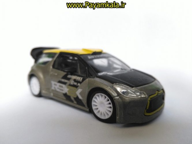 ماکت مینیاتوری سیتروئن (1:64)(CITROEN DS3 WRC BY NOREV) نقره ای