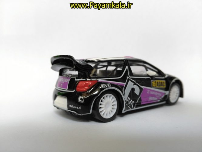 ماکت مینیاتوری سیتروئن (1:64)(CITROEN DS3 WRC BY NOREV) مشکی