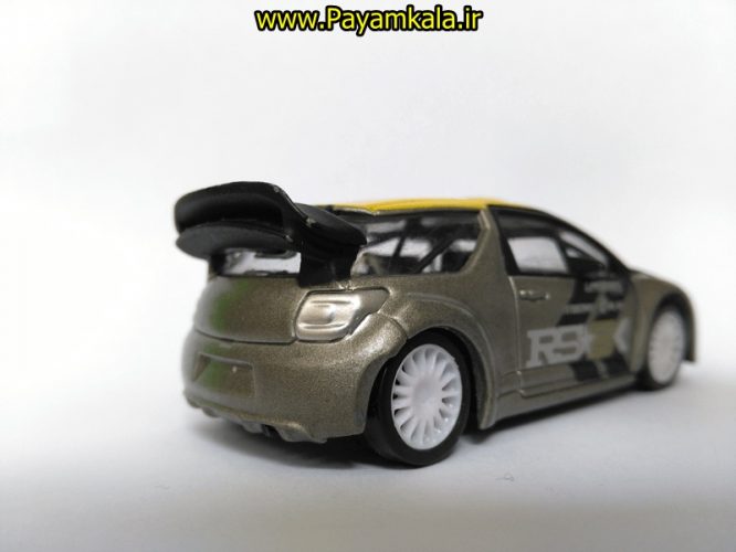 ماکت مینیاتوری سیتروئن (1:64)(CITROEN DS3 WRC BY NOREV) نقره ای