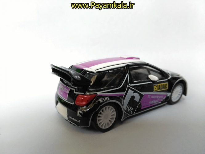 ماکت مینیاتوری سیتروئن (1:64)(CITROEN DS3 WRC BY NOREV) مشکی