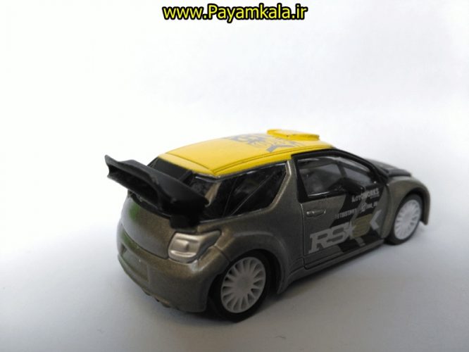 ماکت مینیاتوری سیتروئن (1:64)(CITROEN DS3 WRC BY NOREV) نقره ای