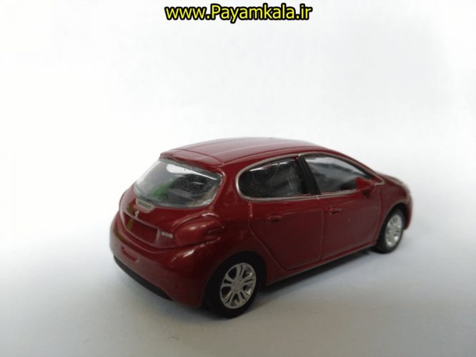 ماکت مینیاتوری پژو 208 (1:64)( PEUGEOT 208 BY NOREV ) قرمز