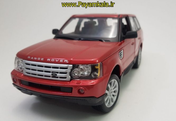 ماشین بازی (1:18) رنجرور (RANGE ROVER SPORT BY MAISTO) آلبالویی