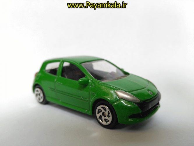 ماکت مینیاتوری رنو (1:64)(RENAULT CLIO RS BY NOREV) سبز