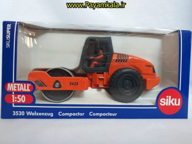 ماکت فلزی غلتک سیکو (SIKU COMPACTOR 1:50) جعبه دار فروشگاه اینترنتی پیام کالا