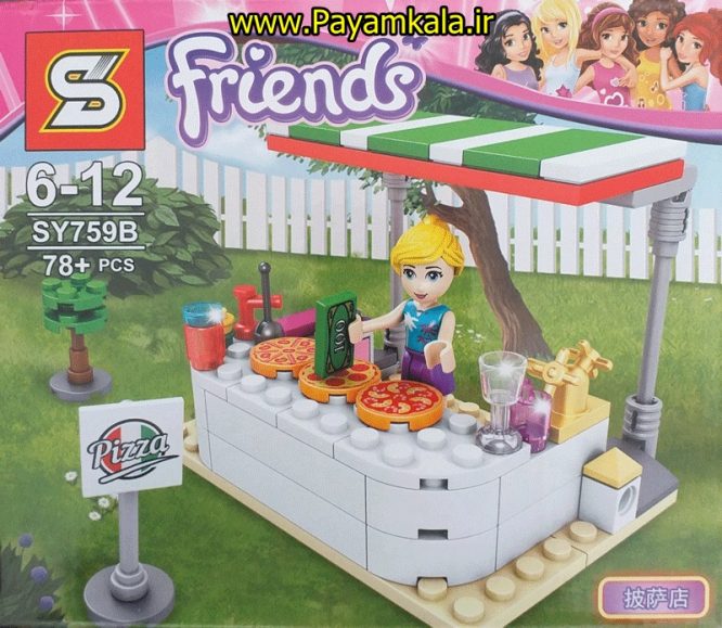 اسباب بازی لگو FRIENDS شخصیت استفانی (SY 759B)