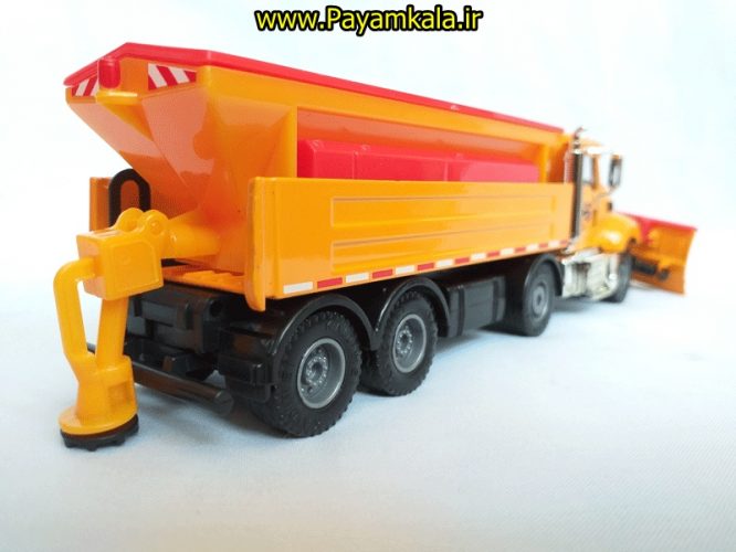 ماکت کامیون برف روبی (KDW 1:50) جعبه دار (TRUCK MODEL BY KDW) 