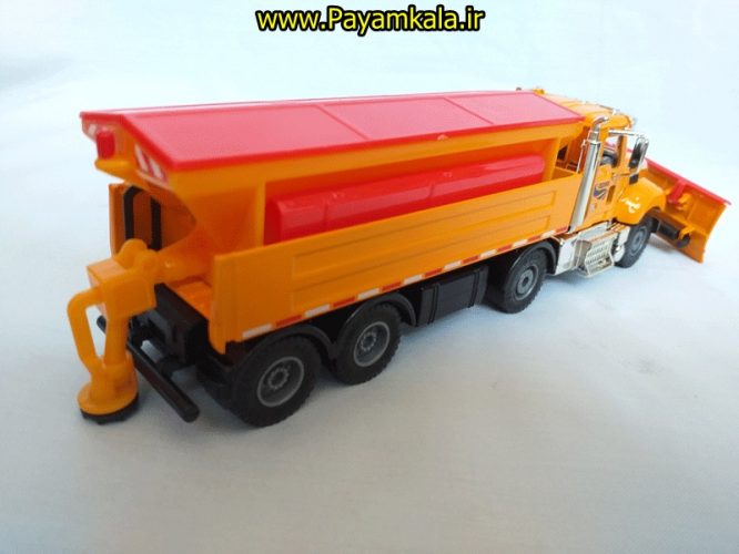 ماکت کامیون برف روبی (KDW 1:50) جعبه دار (TRUCK MODEL BY KDW) 