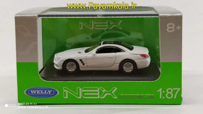 ماکت مینیاتوری بنز (1:87)(MERCEDES-BENZ SL300 BY WELLY)