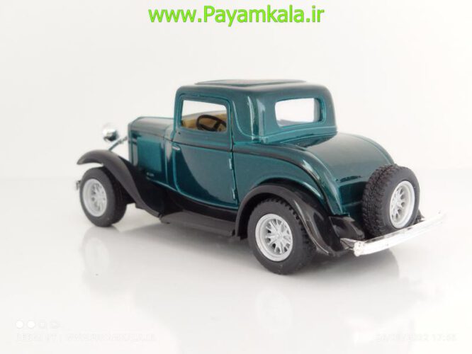 ماشین فلزی فورد (FORD 3-WINDOW COUPE 1932 BY KINSMART)