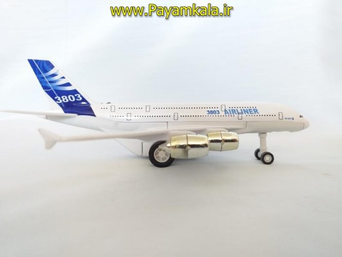 هواپیما مسافربری (AIR LINER 3803) دم آبی