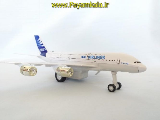 هواپیما مسافربری (AIR LINER 3803) دم آبی