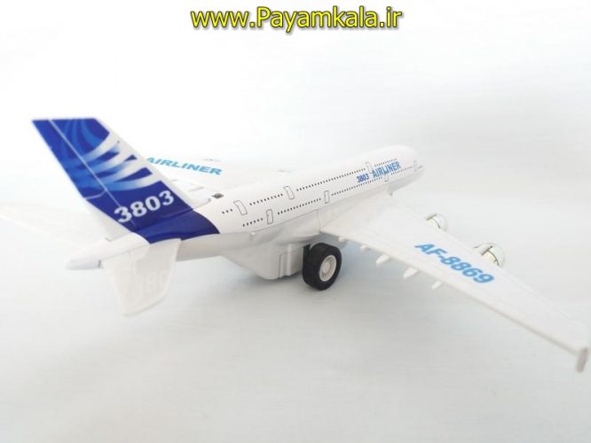 هواپیما مسافربری (AIR LINER 3803) دم آبی