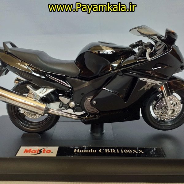 ماکت فلزی موتورسیکلت  هوندا(1:18)(HONDA CBR1100XX BY MAISTO)