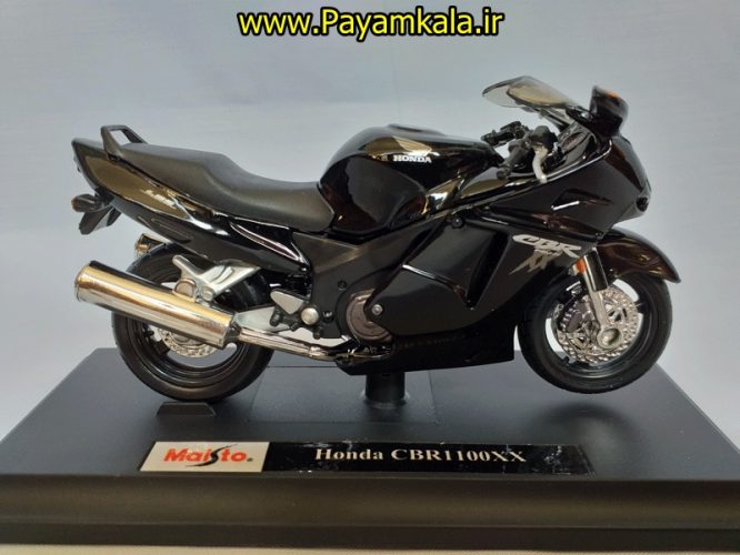 ماکت فلزی موتورسیکلت  هوندا(1:18)(HONDA CBR1100XX BY MAISTO)