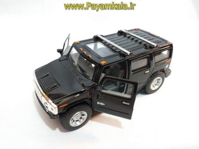 ماشین فلزی هامر(HUMMER H2 SUV 2008 BY KINSMART) مشکی