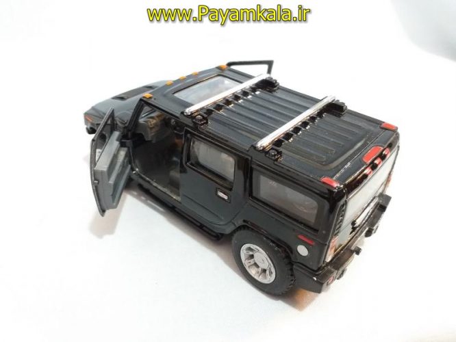 ماشین فلزی هامر(HUMMER H2 SUV 2008 BY KINSMART) مشکی