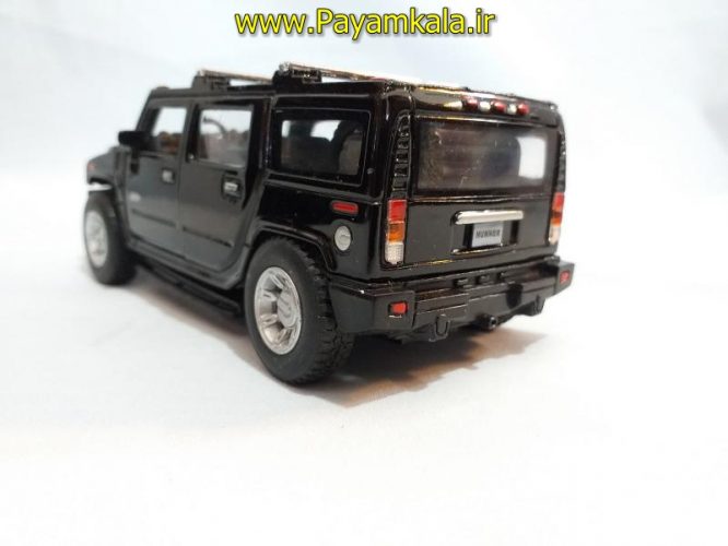 ماشین فلزی هامر(HUMMER H2 SUV 2008 BY KINSMART) مشکی