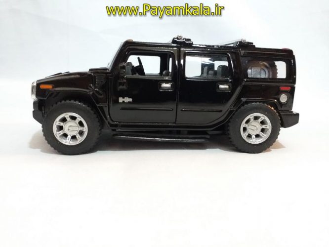 ماشین فلزی هامر(HUMMER H2 SUV 2008 BY KINSMART) مشکی