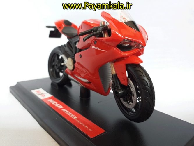 ماکت فلزی موتورسیکلت دوکاتی(1:18)(DUCATI 1199PANIGALE BY MAISTO)