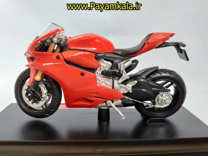 ماکت فلزی موتورسیکلت دوکاتی(1:18)(DUCATI 1199PANIGALE BY MAISTO)