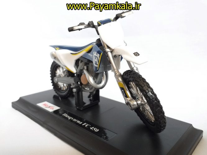 ماکت فلزی موتورسیکلت هسکوارنا(1:18)(HUSQVARNA FC 450 BY MAISTO)