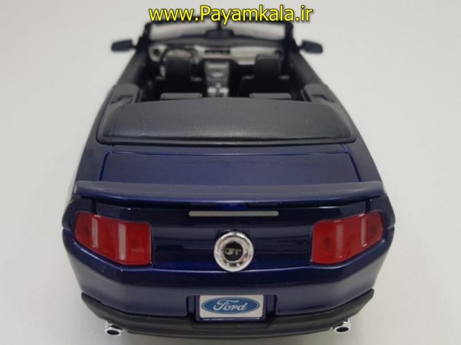 ماکت فورد موستانگ(FORD MUSTANG GT 2010 BY MAISTO) (1:18) سرمه ای