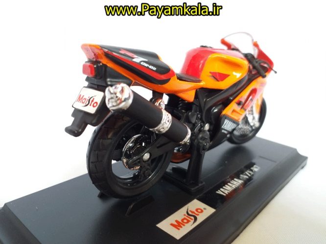 ماکت فلزی موتورسیکلت یاماها(1:18)(YAMAHA YZF-R7 BY MAISTO)