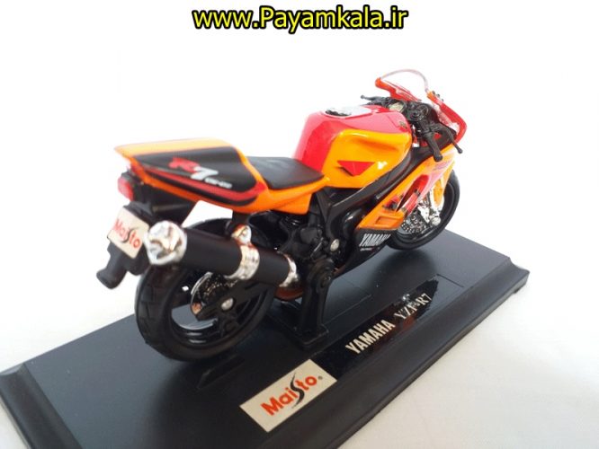 ماکت فلزی موتورسیکلت یاماها(1:18)(YAMAHA YZF-R7 BY MAISTO)