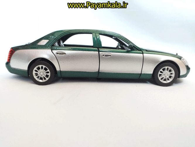 ماشین فلزی میباخ (1:28) (MAYBACH BY DIECAST REPLIKA) سبز