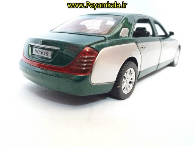 ماشین فلزی میباخ (1:28) (MAYBACH BY DIECAST REPLIKA) سبز