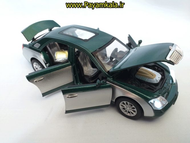 ماشین فلزی میباخ (1:28) (MAYBACH BY DIECAST REPLIKA) سبز