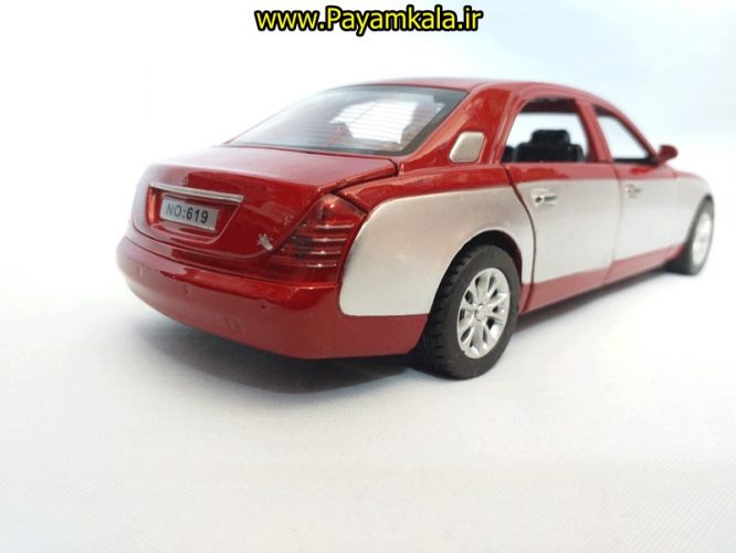 ماشین فلزی میباخ (1:28) (MAYBACH BY DIECAST REPLIKA) قرمز