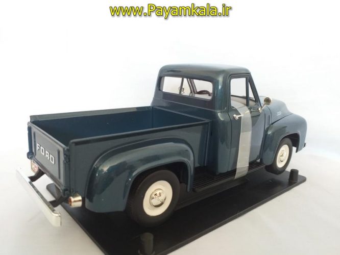 ماکت وانت فورد (1:18) (FORD F-100 PICK UP 1953 ) آبی نفتی