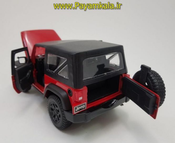 ماکت جیپ رانگلر (1:18) (JEEP 2014 WRANGLER BY MAISTO)