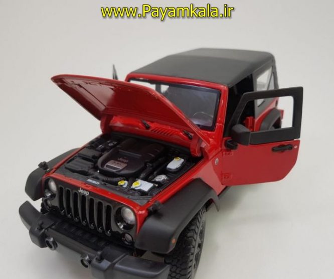 ماکت جیپ رانگلر (1:18) (JEEP 2014 WRANGLER BY MAISTO)