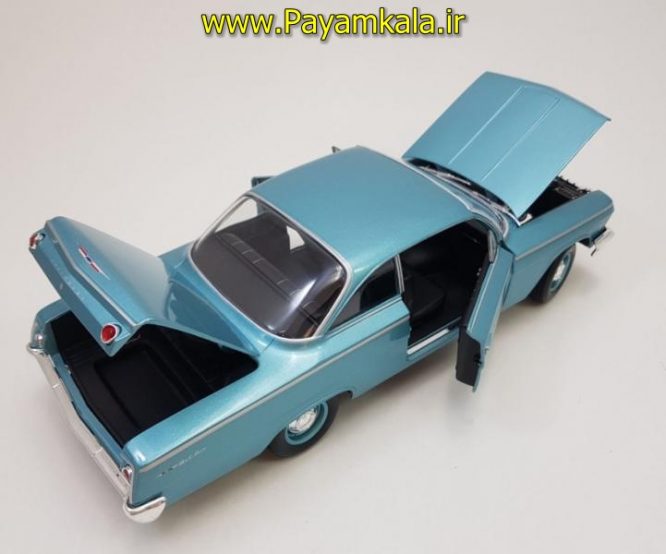 ماکت شورلت بل ایر بزرگ (1:18) (CHEVROLET 1962 BEL AIR BY MAISTO)