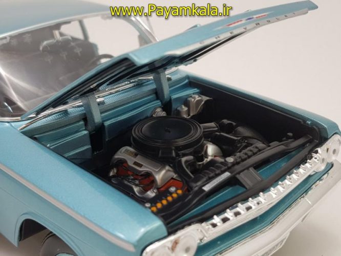 ماکت شورلت بل ایر بزرگ (1:18) (CHEVROLET 1962 BEL AIR BY MAISTO)